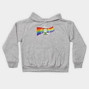 Mental Health Hackers Pride Logo Kids Hoodie